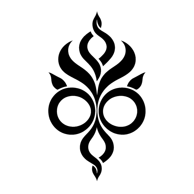 Jyotika logo en negativo